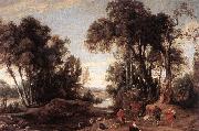 WILDENS, Jan Landscape with Shepherds USA oil painting artist
